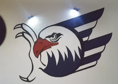 Adler Mannheim Eishockey Wandbild