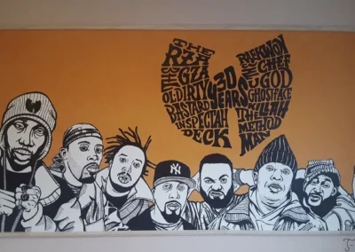 Wu Tang Clan Wandbild